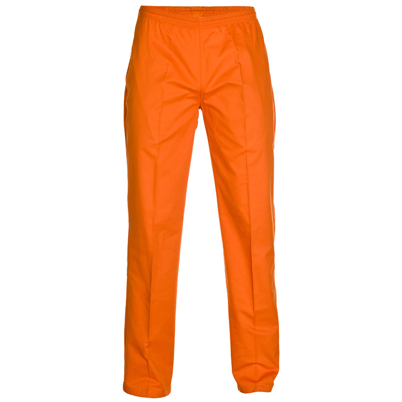 Comcobysa Mx Pantalon Chef Color Naranja Talla L