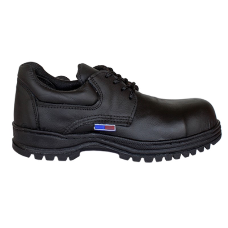 Comcobysa Mx ZAPATO CHOCLO COLOR NEGRO CASCO DE POLIAMIDA SUELA DUTY