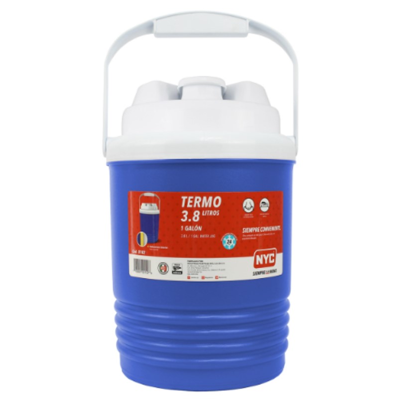 Termo De 5 Gal. NYC Azul